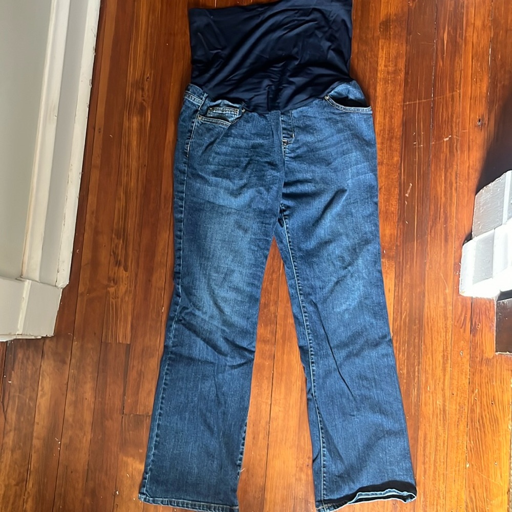 Liz Lange Maternity Jeans! Like new!